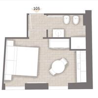 Monolocale a Careggi con terrazza