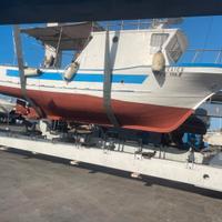 Barca da pesca con licenza