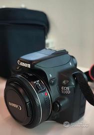 Canon EOS 100D + Canon EF-S 55-250 + Canon EF40
