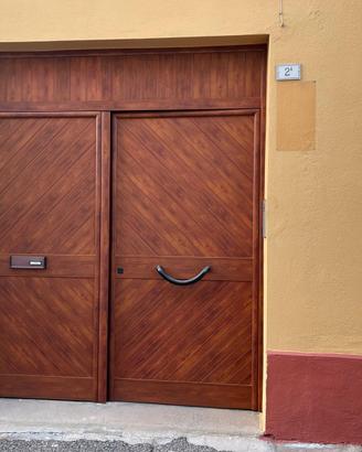 Portone Cancello carrabile effetto legno