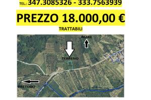 Terreno edificabile 1000 mq