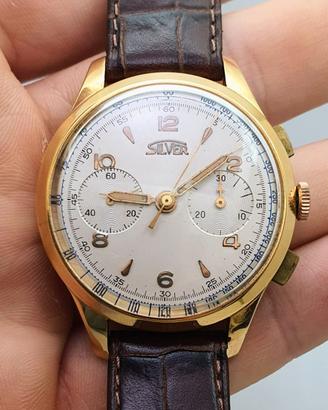 Orologio  Chrono Silver meccanico vintage