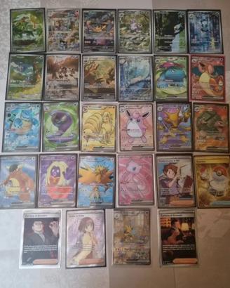 lotto carte pokemon 151 ITA NM E JAP PSA10