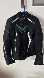 Giubbino traforato moto