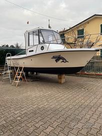 Barca motore da pesca intermare