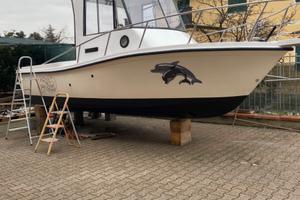 Barca motore da pesca intermare