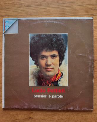 Vinile 33 Giri Lucio Battisti – Pensieri e parole