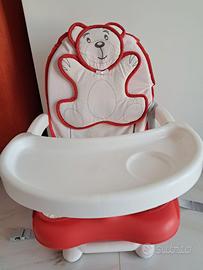 Seggiolino rialzo da tavola Aziamor. Come nuovo