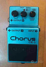 Pedale chorus Boss CE-3 (made in Japan)