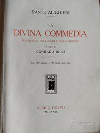 La Divina Commedia illustrata di Corrado Ricci 