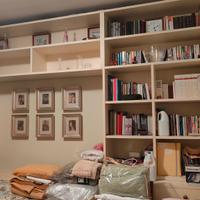 Camera ragazzi completa di libreria e armadio 