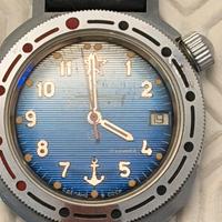 Orologio meccanico-Vostok Amphibia "Marina/ USSR