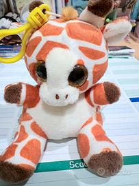 Peluche portachiavi giraffa animotsu