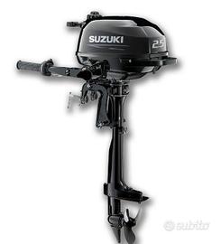 Suzuki DF2.5 fuoribordo per tender NUOVO gambo L