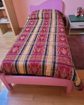 Letto singolo con materasso