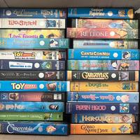 Vhs Disney classici cartoni animati 24 pz