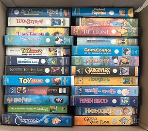 Vhs Disney classici cartoni animati 24 pz