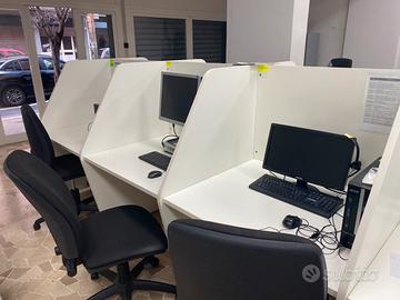 Postazione call center open space