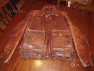 Giacca giubotto di pelle