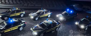 1/43 alfa 156 guardia di finanza con luci
