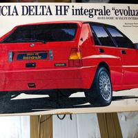 modellino Lancia Delta integrale hasegawa 