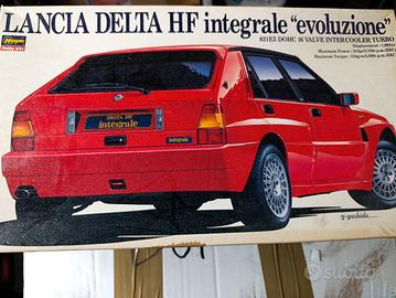modellino Lancia Delta integrale hasegawa 
