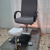 Poltrona per i piedi,estetista
