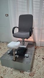 Poltrona per i piedi,estetista