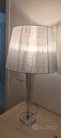 lampada da tavolo in cristallo 