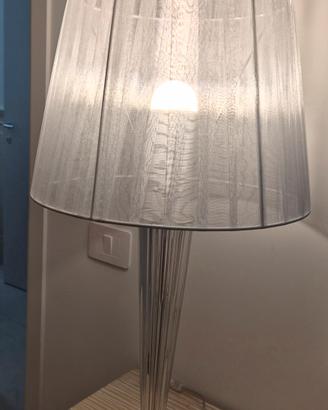lampada da tavolo in cristallo 
