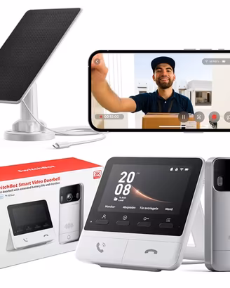videocitofono wifi con pannello solare 