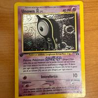 Unown [A] 14/75 1° Edizione Neo Discovery Holo