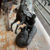 Scultura cavallo di Marly