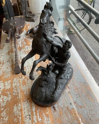 Scultura cavallo di Marly