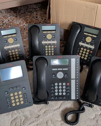 Lotto 8 Telefoni IP Avaya Serie 9600 e 1600