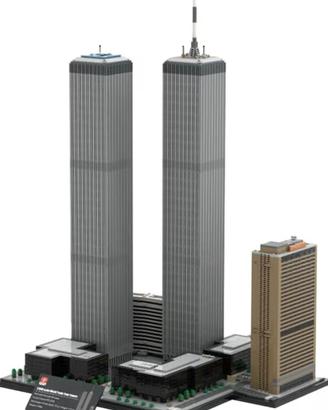 Modellino Torri Gemelle World Trade Center