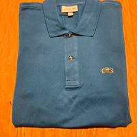 Polo lacoste blu taglia XL