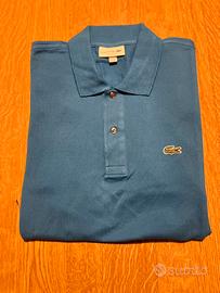 Polo lacoste blu taglia XL