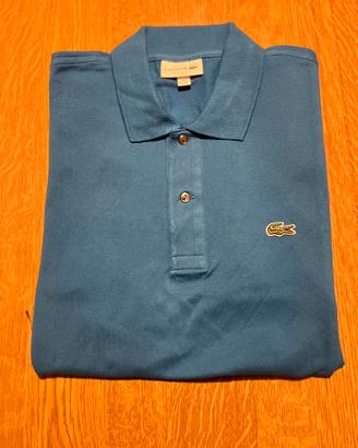 Polo lacoste blu taglia XL