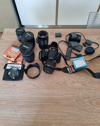 Canon EOS 400D + 18-55