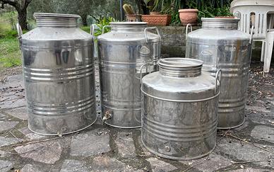 Fusti per olio in acciaio