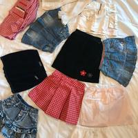 Abbigliamento gonne bimba 3/4 anni