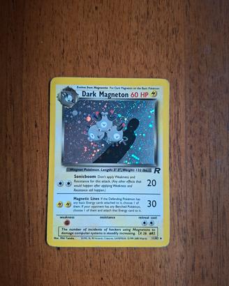 Dark Magneton 11/82 Team Rocket Card Pokemon 