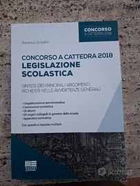 Libro Legislazione scolastica concorso docenti 