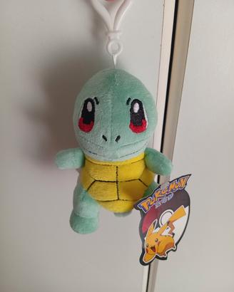 peluche pokemon squirtle portachiavi 12 cm