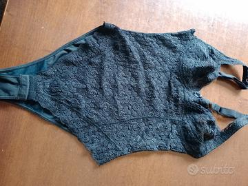 body donna nero, taglia 44 