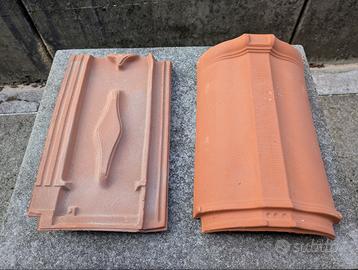 Tegole nuove e tegole usate da tetto