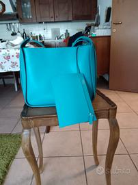 Borsa Trussardi turchese 