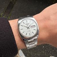 Seiko 5 del 1980 "Linen Dial" - 6309 Automatico