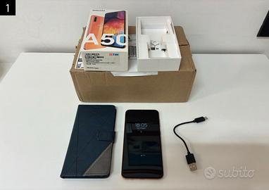 Samsung Galaxy A50 4gb RAM 128gb colore corallo